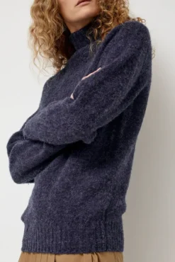 Sylvester Turtleneck in Denim