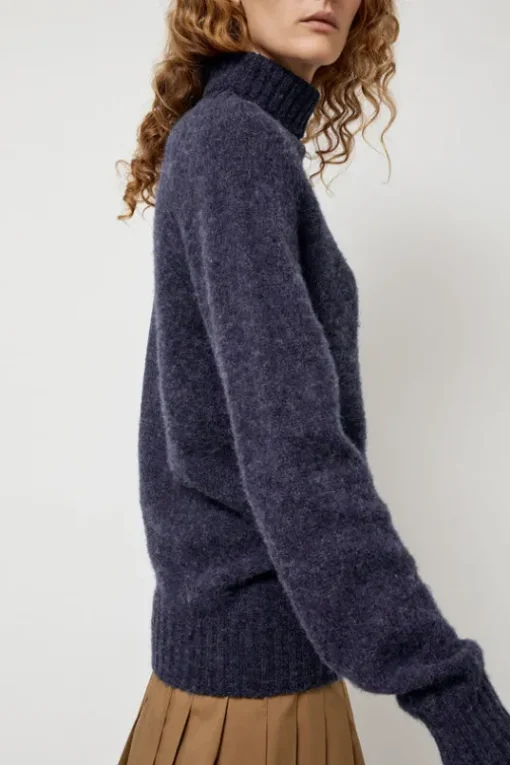 Sylvester Turtleneck in Denim