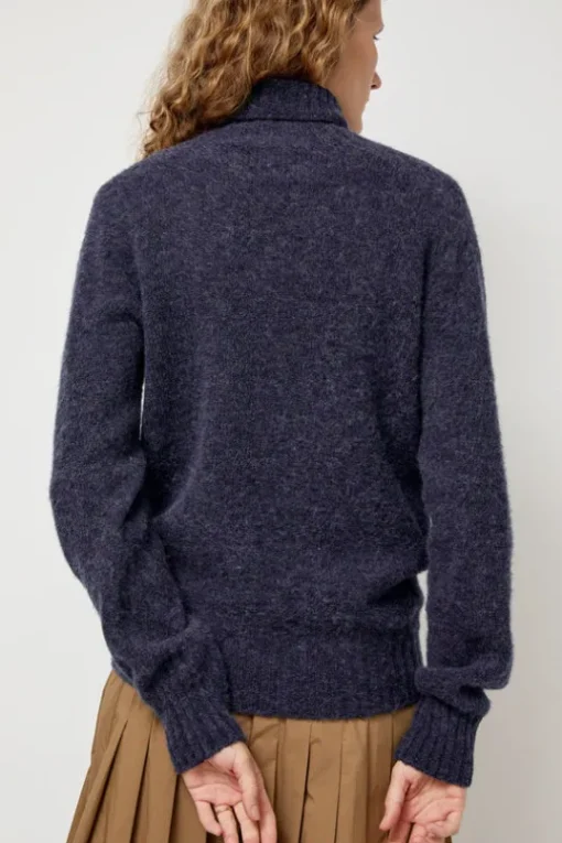 Sylvester Turtleneck in Denim