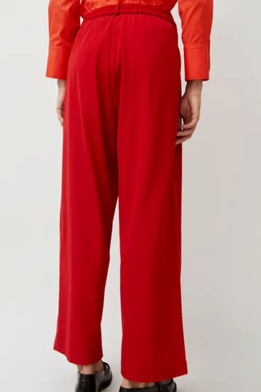 Tailoring Pocket Pants in Red