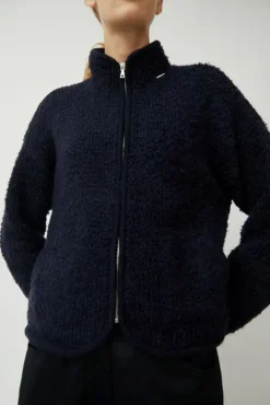 Teddy Jacket in Navy