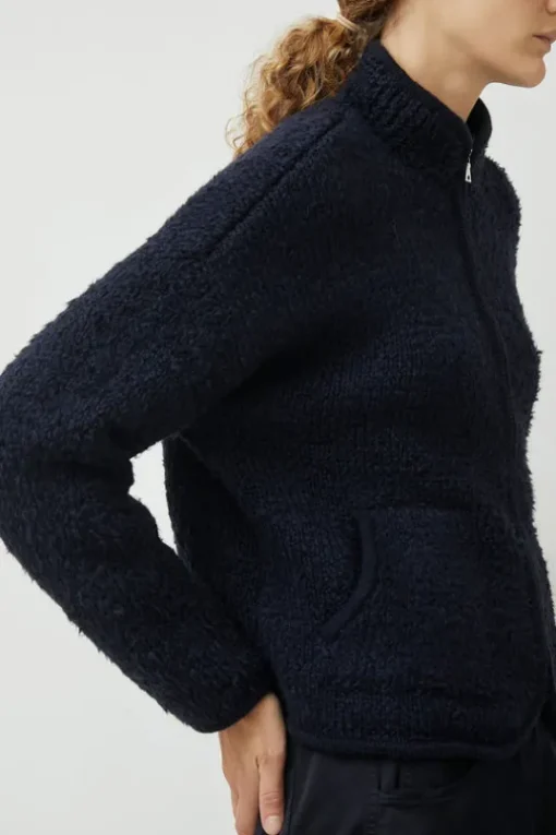 Teddy Jacket in Navy