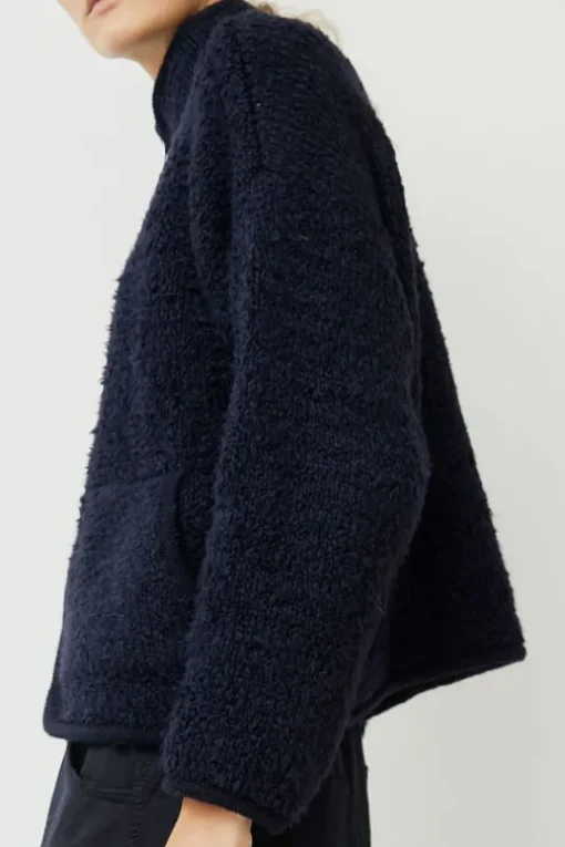 Teddy Jacket in Navy