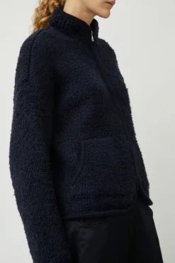 Teddy Jacket in Navy