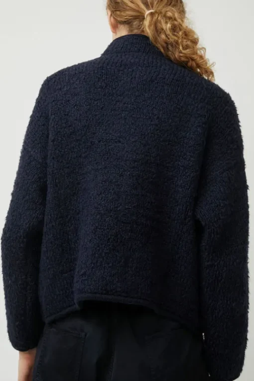 Teddy Jacket in Navy