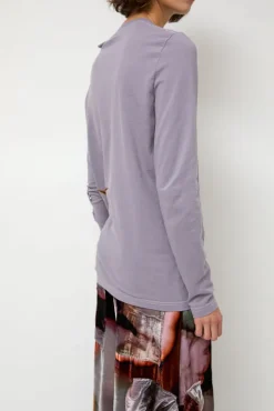 Tosh Long Sleeve Tee in Mauve