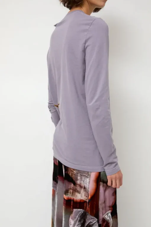 Tosh Long Sleeve Tee in Mauve