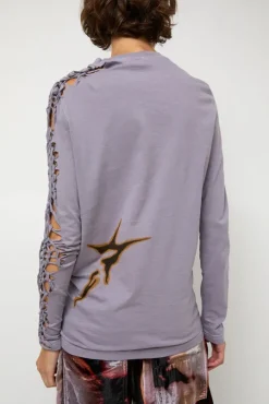 Tosh Long Sleeve Tee in Mauve