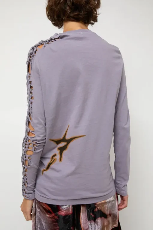 Tosh Long Sleeve Tee in Mauve