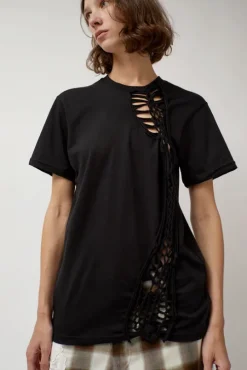 Tosh Tee in Charcoal