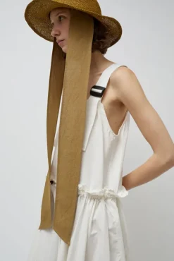 Traveller Otto Alessio Hat in Olive with Tobacco