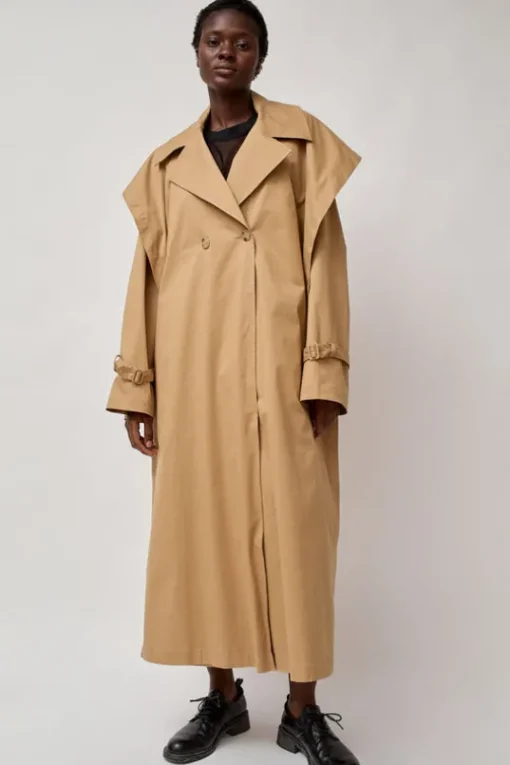 Trench Coat in Beige