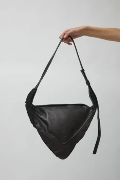 Triangolo Small Bag in Black
