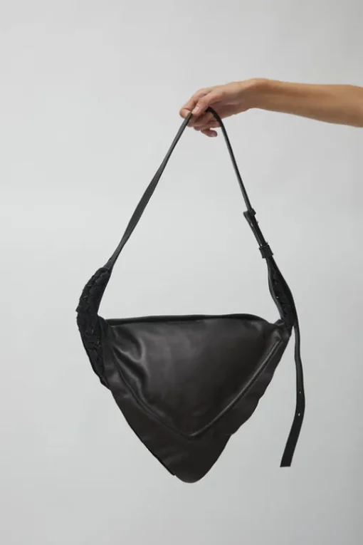 Triangolo Small Bag in Black