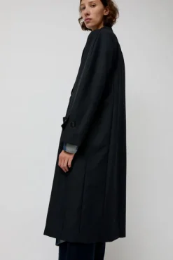 Trigonal Fall Coat in Charcoal