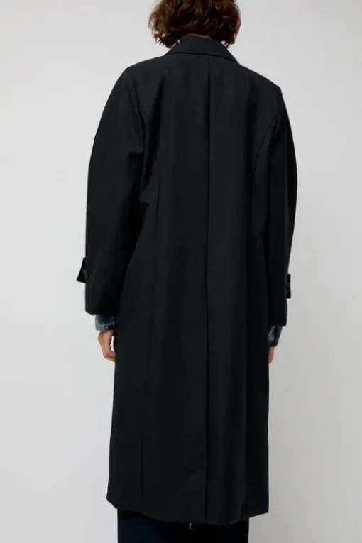 Trigonal Fall Coat in Charcoal
