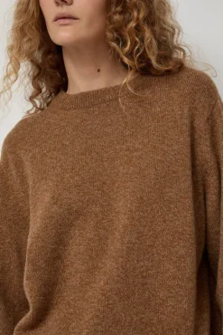Tropical Dreams Crewneck in Nut Mix