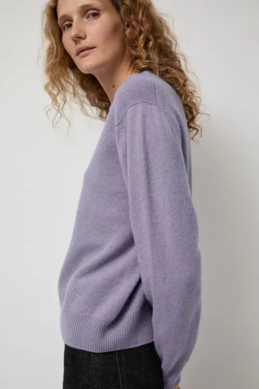 Tropical Dreams Crewneck in Violet Mix
