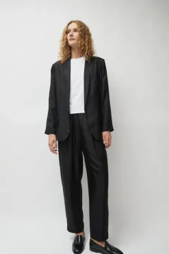 Twill Miami Blazer in Black