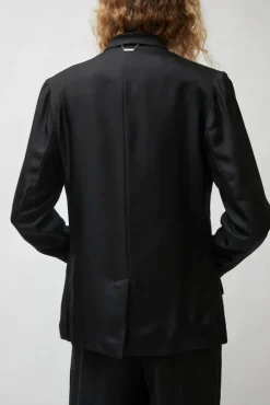 Twill Miami Blazer in Black