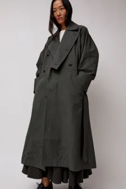 Unisex Coat in Slate