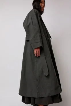 Unisex Coat in Slate