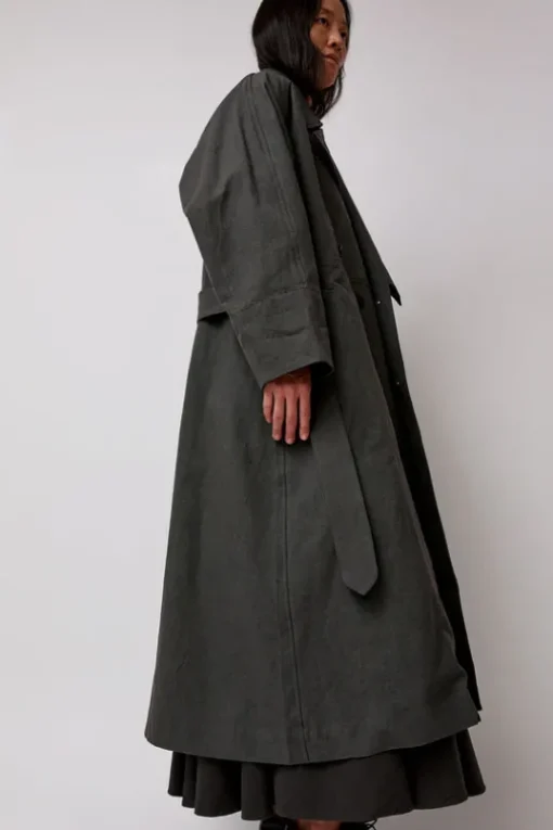 Unisex Coat in Slate