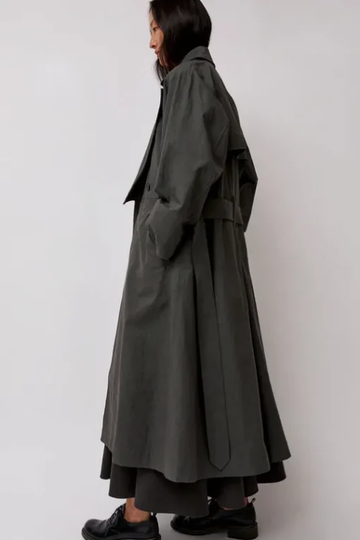 Unisex Coat in Slate