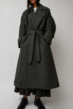 Unisex Coat in Slate