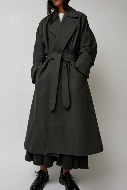 Unisex Coat in Slate