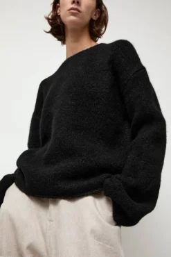 Vello Crewneck in Black