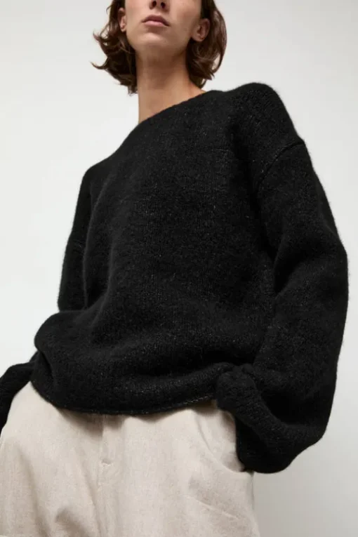 Vello Crewneck in Black