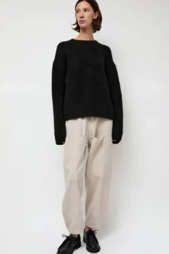 Vello Crewneck in Black
