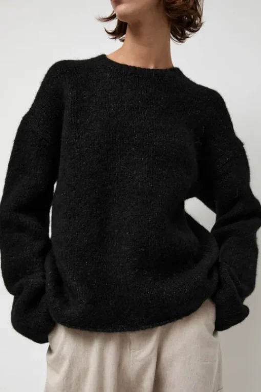 Vello Crewneck in Black