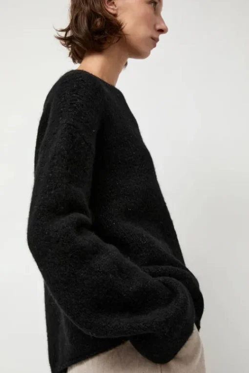 Vello Crewneck in Black