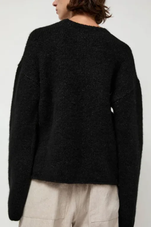 Vello Crewneck in Black
