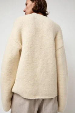 Vello Crewneck in Raw White