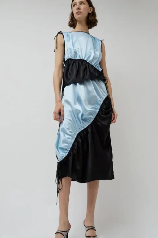 Viola Top in Crystal Blue