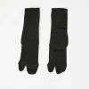 Viscose Tabi Socks in Black