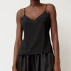 V-Neck Camisole in Black