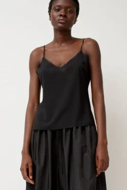 V-Neck Camisole in Black