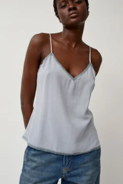 V-Neck Camisole in Cloud Blue