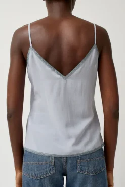 V-Neck Camisole in Cloud Blue