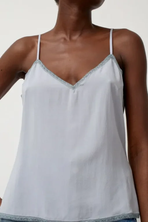V-Neck Camisole in Cloud Blue