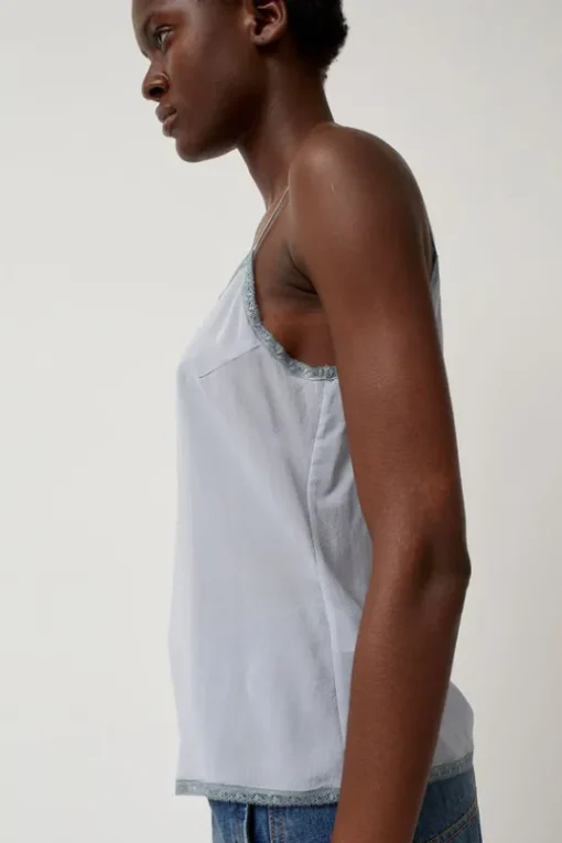 V-Neck Camisole in Cloud Blue