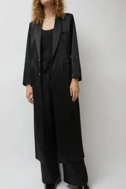 Weatherproof Long Blazer in Black