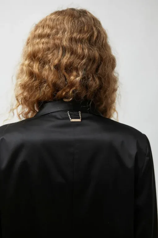 Weatherproof Long Blazer in Black