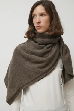 Whit Scarf in Teak Brown