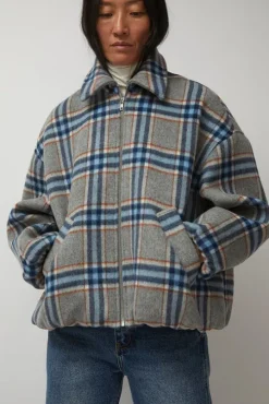 Wicke Bomber in Blue and Rust