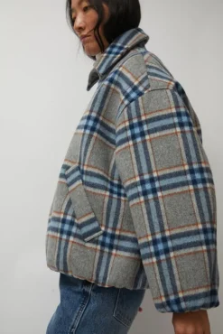Wicke Bomber in Blue and Rust